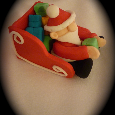 Santa And Sleigh