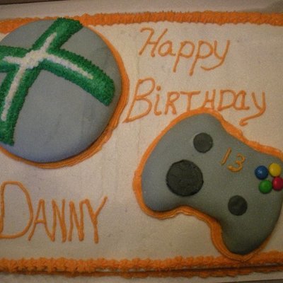 Xbox Themed Cake