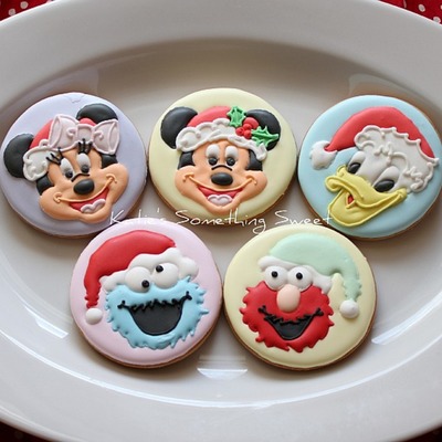Character Christmas Cookies