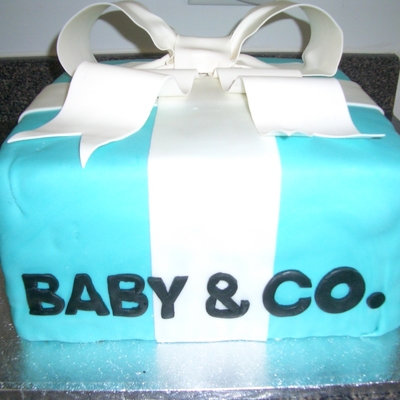 Baby And Co Baby Shower Cake
