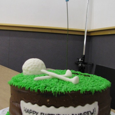 Golf Birthday Cake