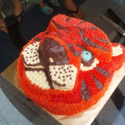 3D Tiger Cake