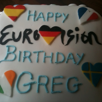 Eurovision Cake