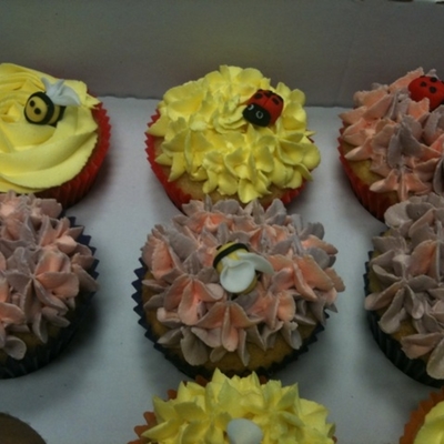 Flower Cupcakes