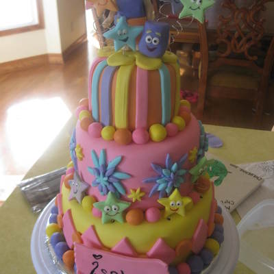 Dora The Explorer Cake