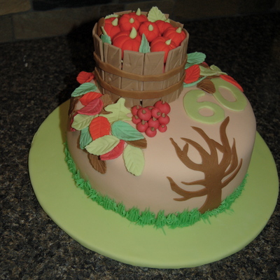 Final Cake For Wilton Fondant Class