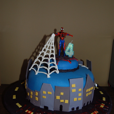 Spiderman Cake