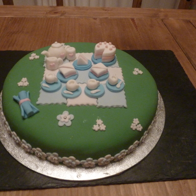 Picnic Cake - My 2Nd Cake