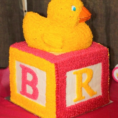 Baby Block With Duck