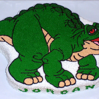 Land Before Time Spike Cake