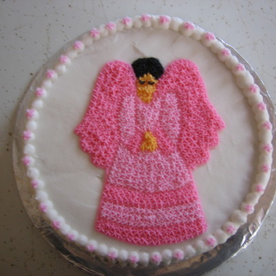 Angel Birthday Cake