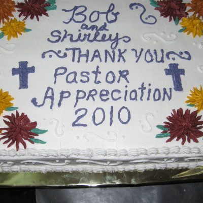 Pastor Apprec Cake For 10/24/2010