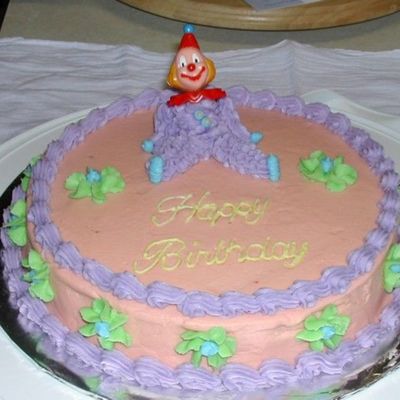 Clown Cake For Course 1