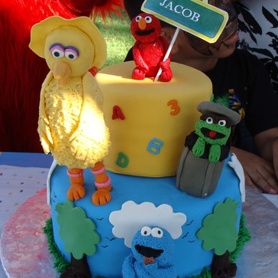 Sesame Street Cake