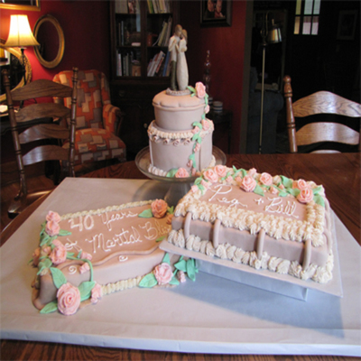 40Th Anniversary Cake