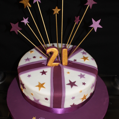 Starry Starry 21St Cake