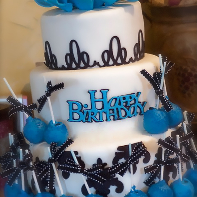 Thanksgiving Birthday Cake