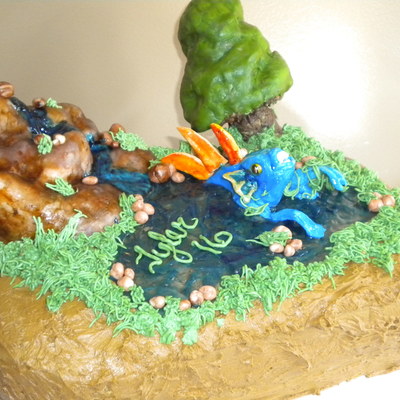 World Of Warcraft Merloc Cake