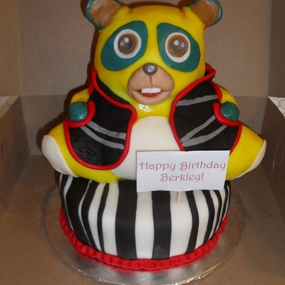 Special Agent Oso Cake