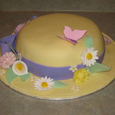 Easter Bonnet Cake
