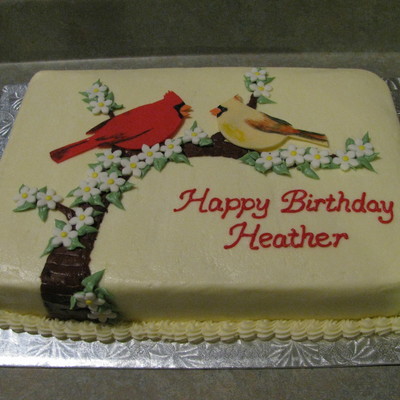 Cardinal Cake