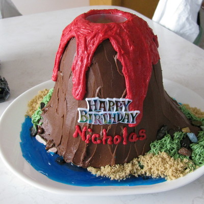 Volcano Cake