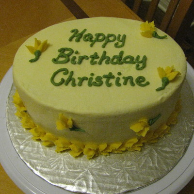 Sweet Pea Birthday Cake