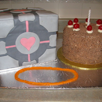 Portal Cake