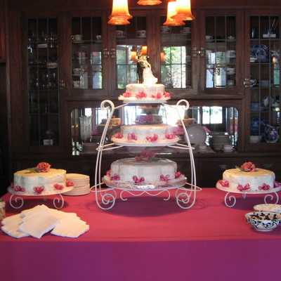 Petal Pan Wedding Cake