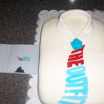 Shirt And Tie Cake