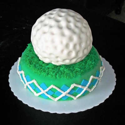 Golf Ball Cake