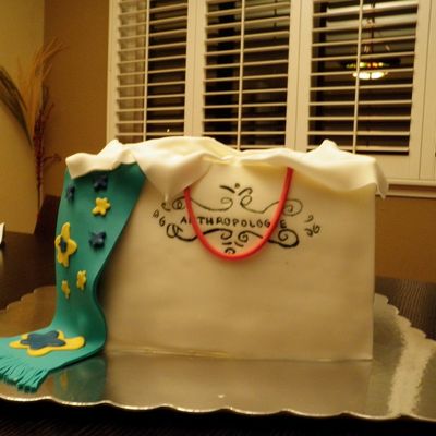 Shopping Bag Cake