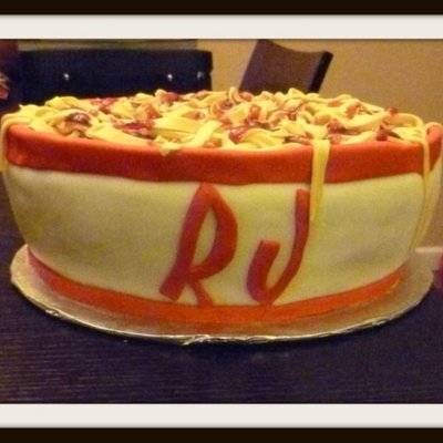 Spaghetti Bowl Cake