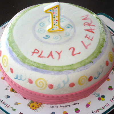 First Year Pre School Cake