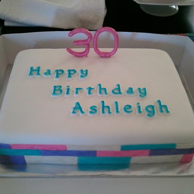 Simple Birthday Cake