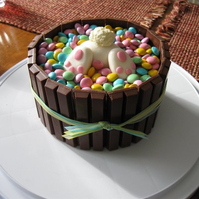 Bunny Butt In A Barrel