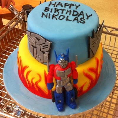 Transformers Cake