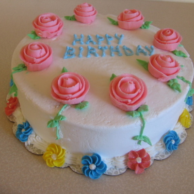 Wilton Class Final Cake