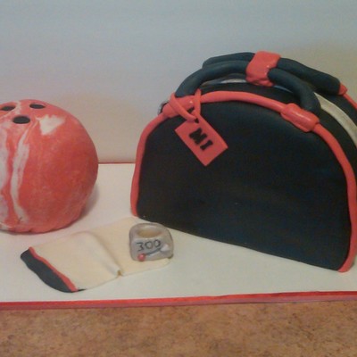 Bowling Cake