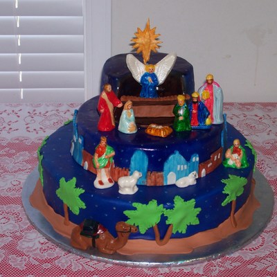 Nativity Cake