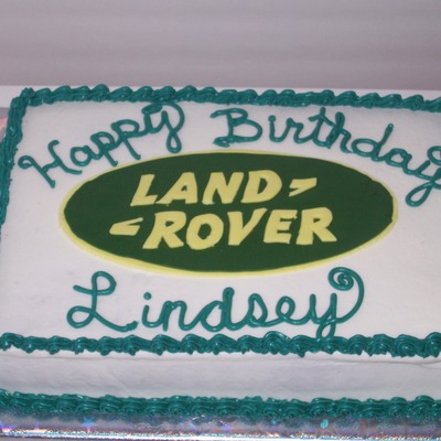 Land Rover Cake