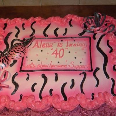40Th Birthday Cake