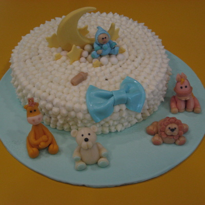 Baby Boy Shower Cake
