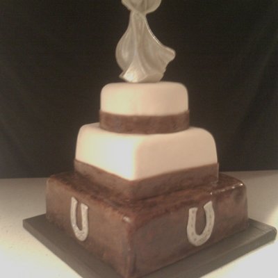 Western Wedding Cake