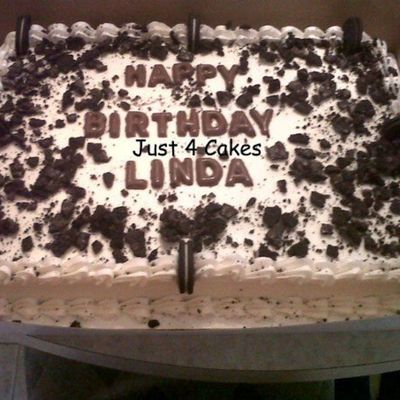 Oreo Birthday Cake