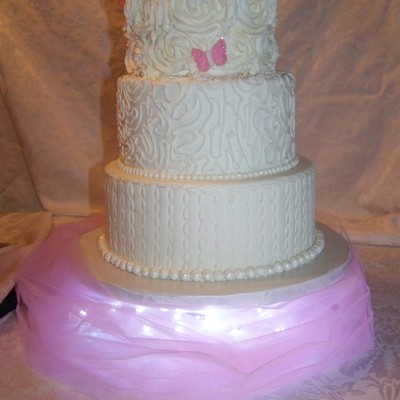 My First Wedding Cake....kinda