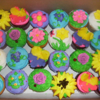 Spring Cupcakes