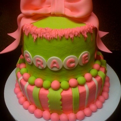 Baby Shower Cake For Grace