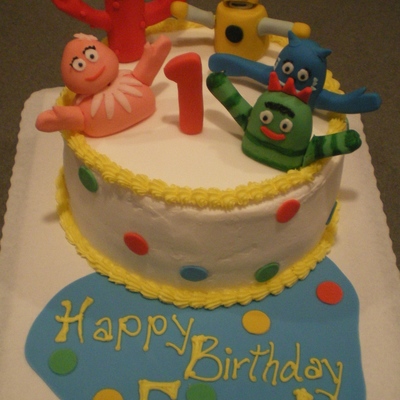 Yo Gabba Gabba Cake
