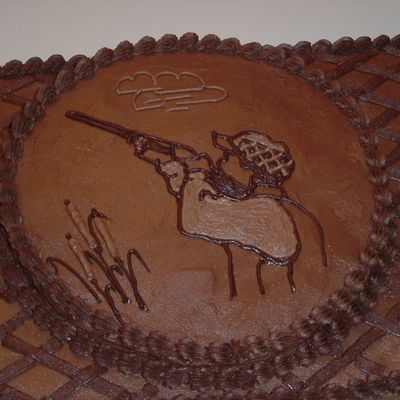 Shook Groom's Cake Detail